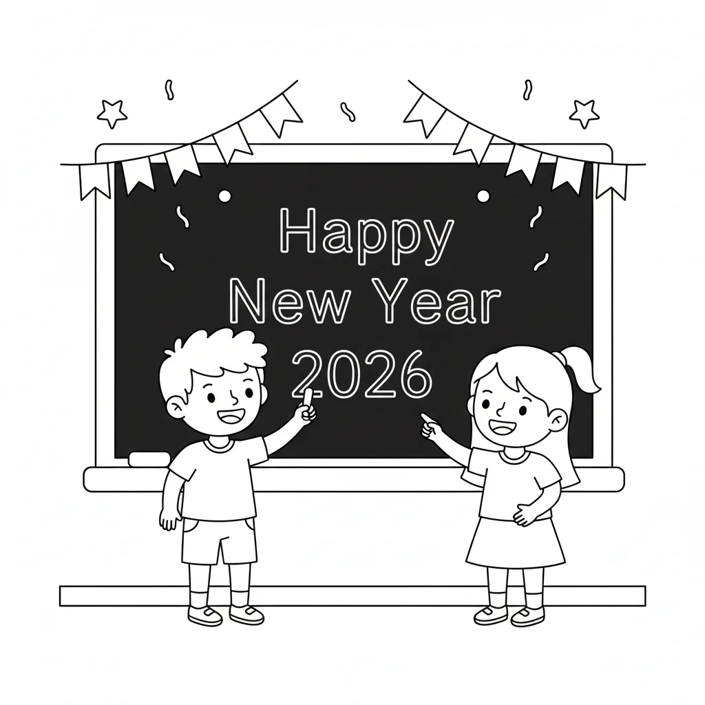 Happy 2026 with Stars