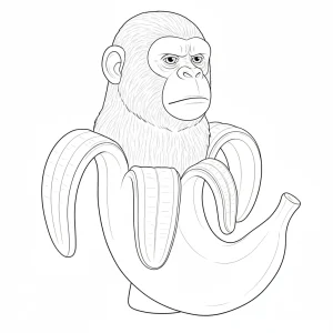 Basic Italian Brainrot Coloring Page - Free Printable