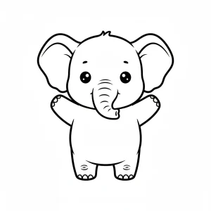 Detailed Kawaii Coloring Page - Free Printable