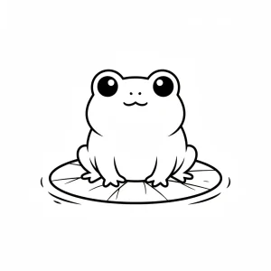 Cartoon Kawaii Coloring Page - Free Printable
