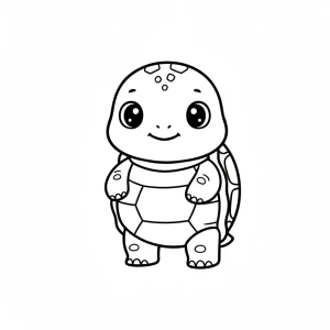 Cute Kawaii Coloring Page - Free Printable