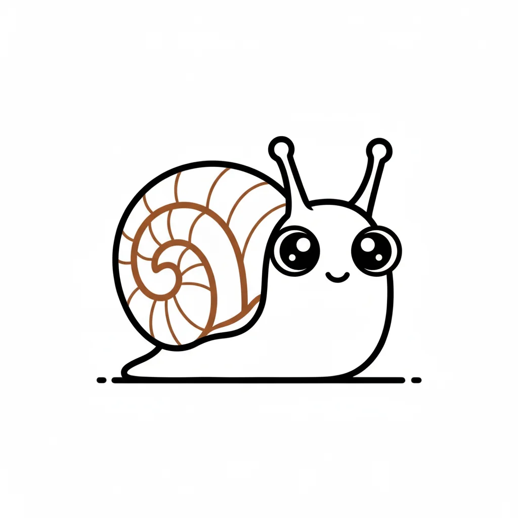 Kawaii Coloring Page of a donut with sprinkles