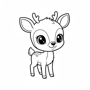 Kids Animals Coloring Page - Free Printable