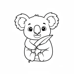 Cool Animals Coloring Page - Free Printable