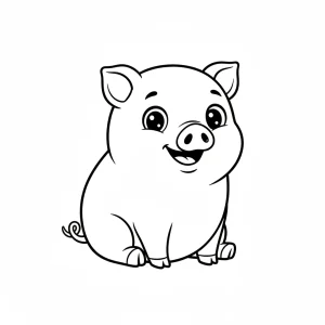 Bold Animals Coloring Page - Free Printable