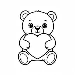 Cute Animals Coloring Page - Free Printable
