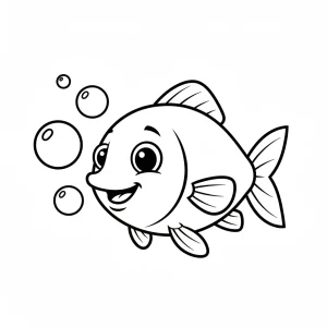 Simple Animals Coloring Page - Free Printable