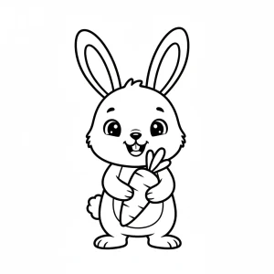 Cute Animals Coloring Page - Free Printable