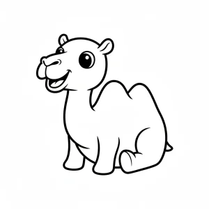 Fun Animals Coloring Page - Free Printable
