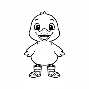 Cute Animals Coloring Page - Free Printable