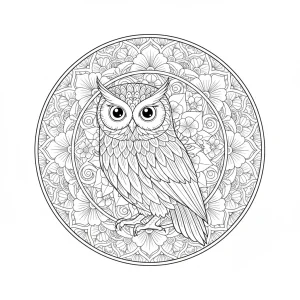 Bold Adult Printable Coloring Page - Free Printable