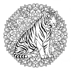 Simple Adult Printable Coloring Page - Free Printable