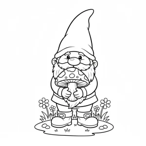 Simple Adult Printable Coloring Page - Free Printable