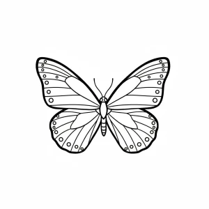 Printable Butterfly Printable Coloring Page - Free Printable