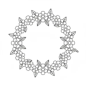 Cool Printable Flower Kids Coloring Page - Free Printable