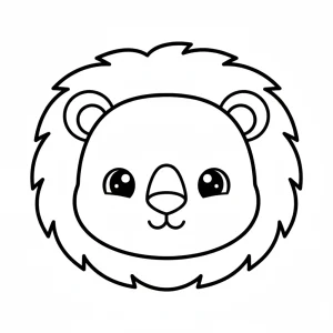 Easy Animal Coloring Page - Free Printable