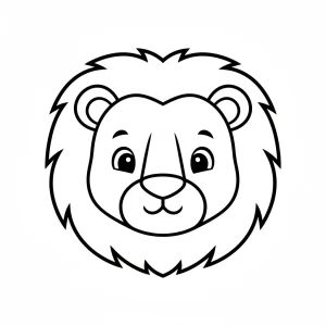 Cartoon Animal Coloring Page - Free Printable