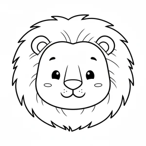 Outlined Animal Coloring Page - Free Printable