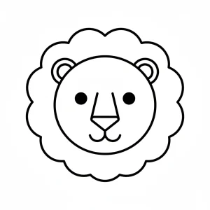 Bold Animal Coloring Page - Free Printable