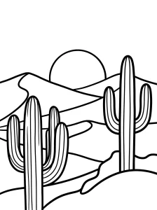 Cute Bold And Easy Coloring Page - Free Printable