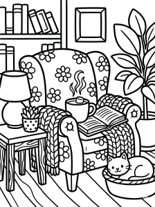 Easy Bold And Easy Coloring Page - Free Printable