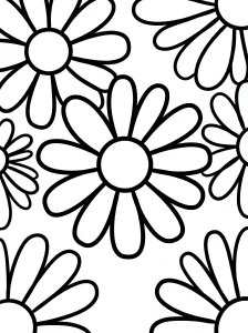 Easy Bold And Easy Coloring Page - Free Printable