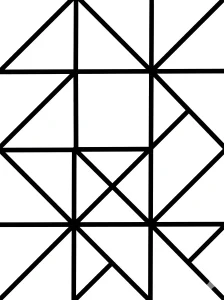 Simple Bold And Easy Coloring Page - Free Printable