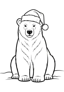 Funny Christmas Coloring Page - Free Printable