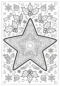 Fun Christmas Coloring Page - Free Printable