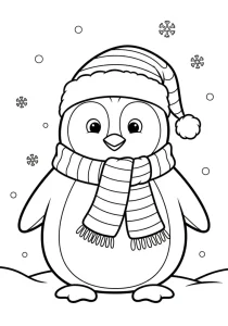 Fun Christmas Coloring Page - Free Printable