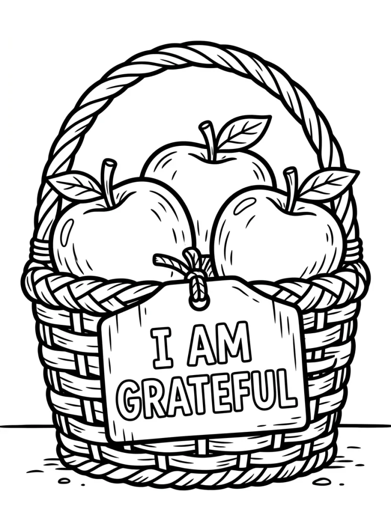 Basic Positive Affirmation Coloring Pages- Free Printable