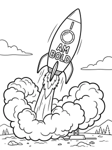 Detailed Positive Affirmation Coloring Page - Free Printable