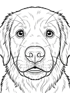 Puppy Coloring Page - Free Printable