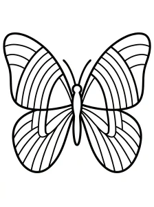 Classic Rainbow Coloring Page - Free Printable