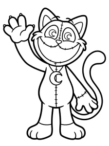 Cool Catnap Coloring Page - Free Printable