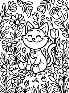 Detailed Catnap Coloring Page - Free Printable