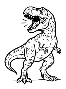 Dinosaur Coloring Pages - Free Printable