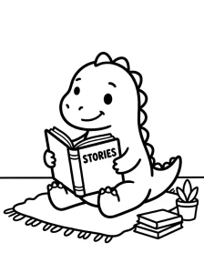 Dinosaur Coloring Pages - Free Printable