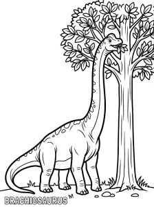 Dinosaur Coloring Pages - Free Printable