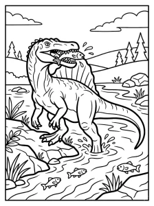 Dinosaur Coloring Pages - Free Printable