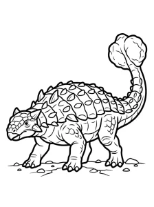 Dinosaur Coloring Pages - Free Printable