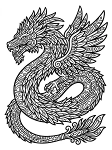 Cute Dragon Coloring Pages - Free Printable