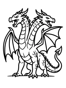 Cool Dragon Coloring Pages - Free Printable