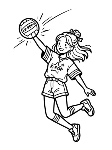 Cartoon K Pop Coloring Page - Free Printable