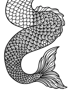 Mermaid Coloring Pages - Free Printable