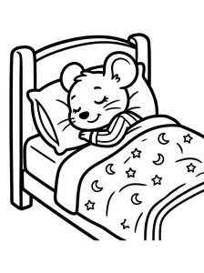 Printable Minnie Mouse Coloring Page - Free Printable
