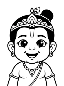 Creative Hanuman Coloring Pages - Free Printable