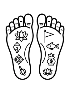 Basic Krishna Coloring Pages - Free Printable