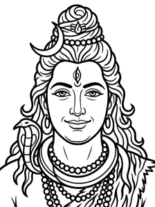 Fun Lord Shiva Coloring Pages - Free Printable