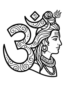 Printable Lord Shiva Coloring Pages - Free Printable